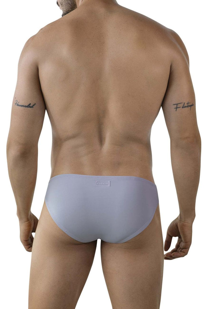 Clever Moda Raices Men's Bikini Brief in Gray – men's briefs
