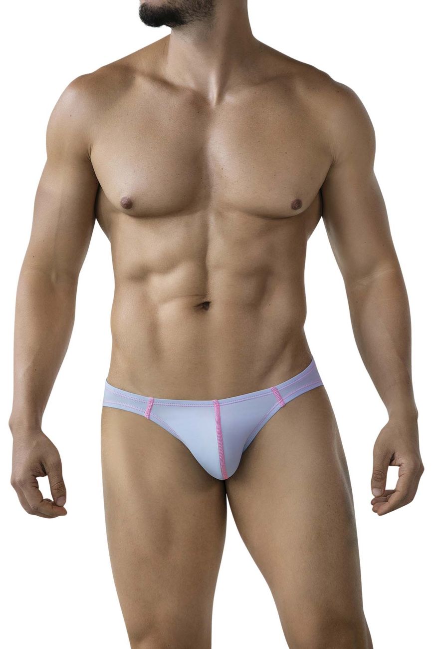 Clever Moda Raices Men's Bikini Brief in Light Blue – men's briefs