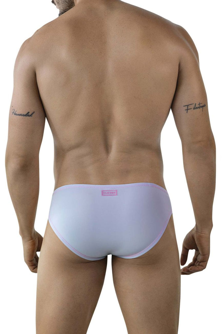 Clever Moda Raices Men's Bikini Brief in Light Blue – men's briefs