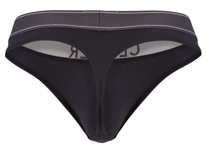 Clever Moda Raw Men's Thong in Dark Gray – men's thongs