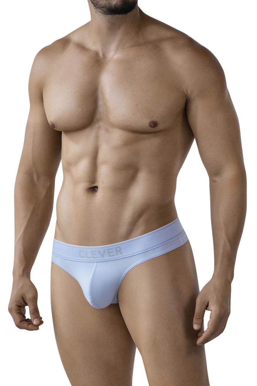 Clever Moda Raw Men's Thong in Light Blue – men's thongs