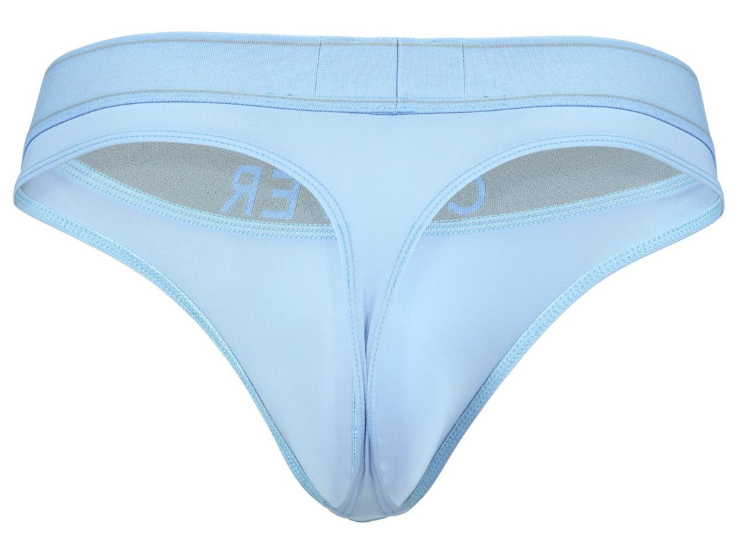 Clever Moda Raw Men's Thong in Light Blue – men's thongs