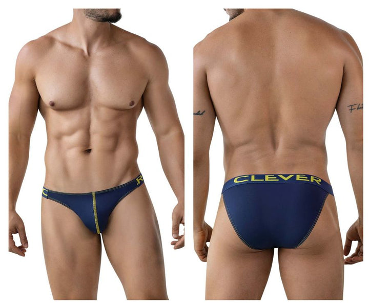 Clever Moda Earthskin Men's Bikini Brief in Dark Blue – men's briefs