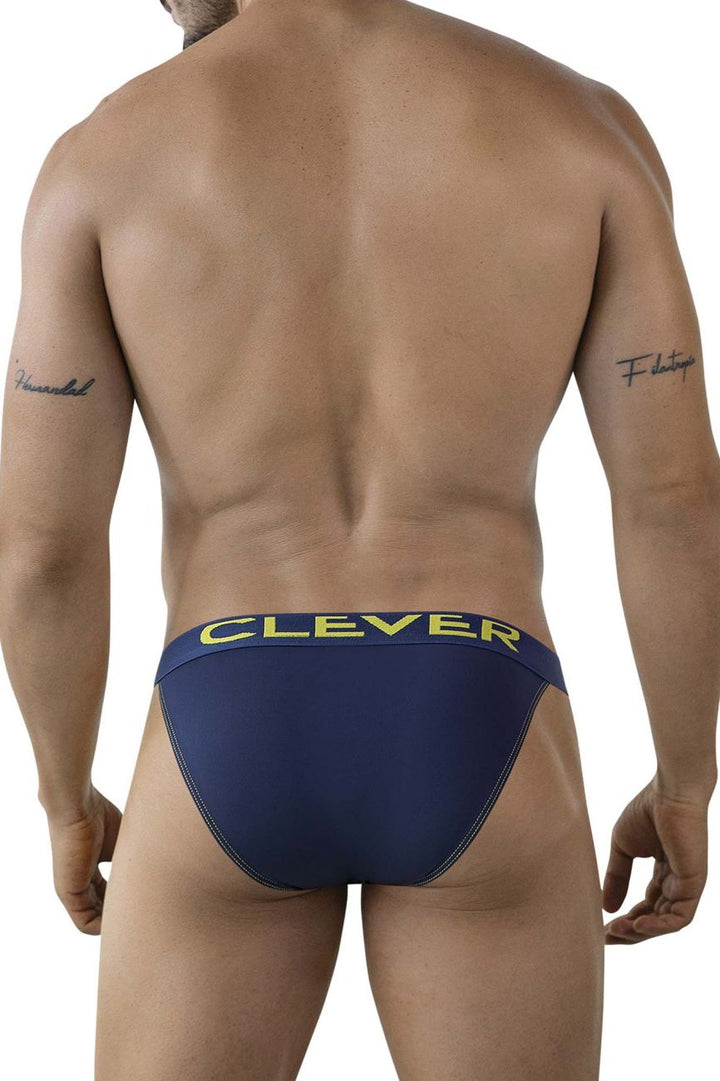 Clever Moda Earthskin Men's Bikini Brief in Dark Blue – men's briefs