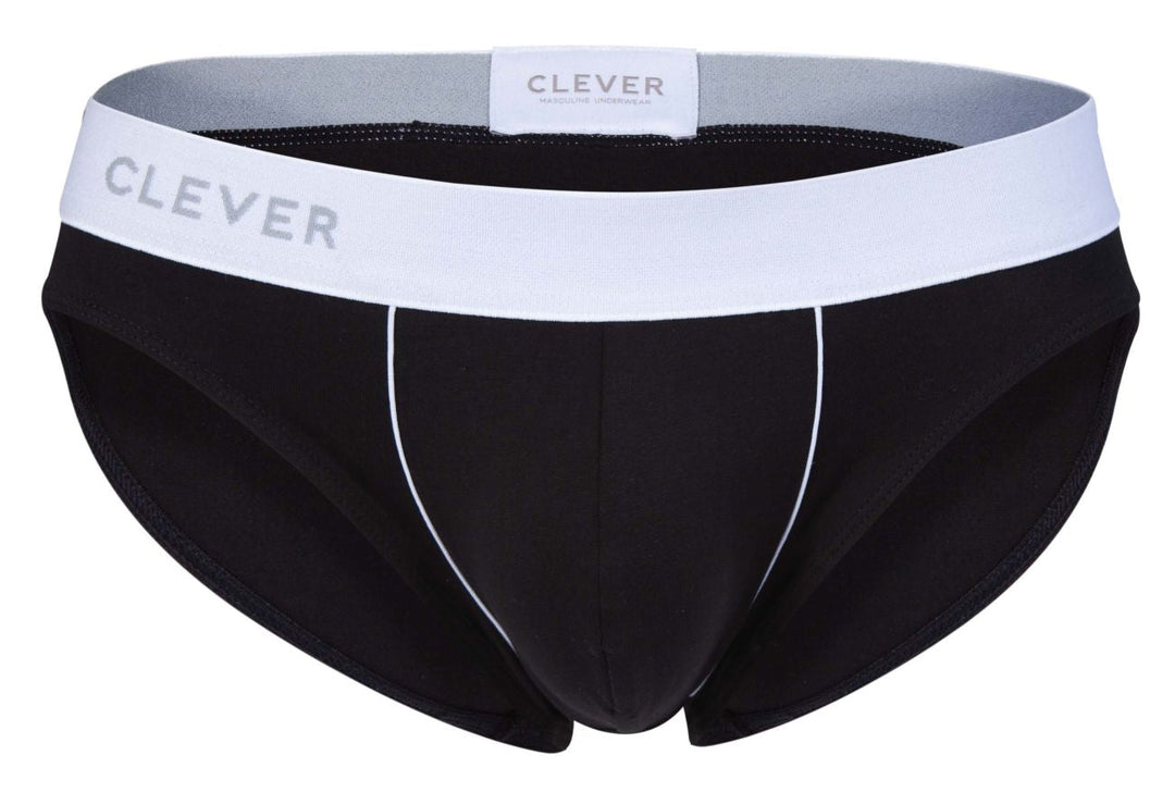Clever Moda Origen Men's Bikini Brief in Black – men's briefs
