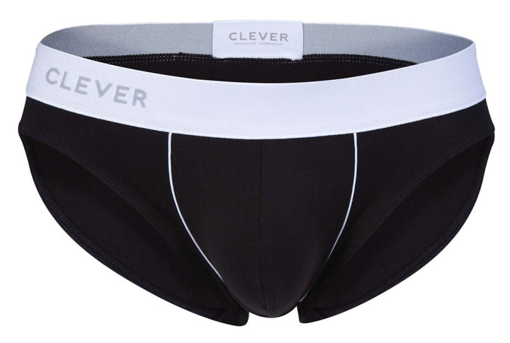 Clever Moda Origen Men's Bikini Brief in Black – men's briefs