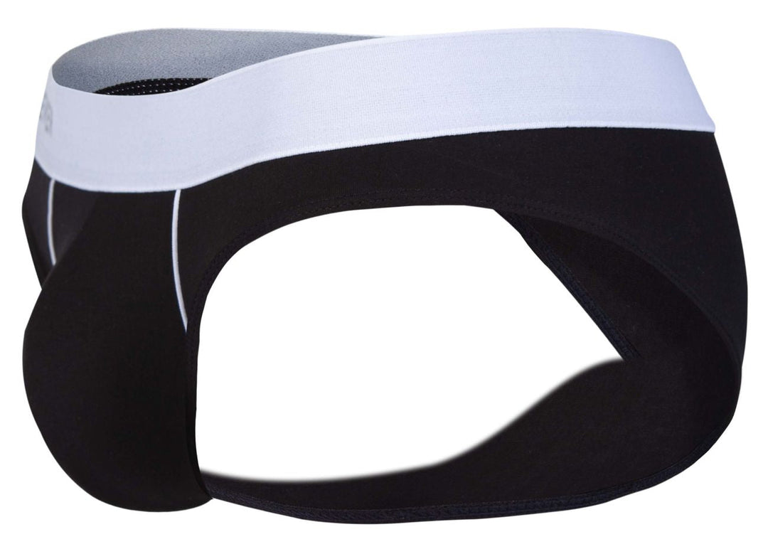 Clever Moda Origen Men's Bikini Brief in Black – men's briefs
