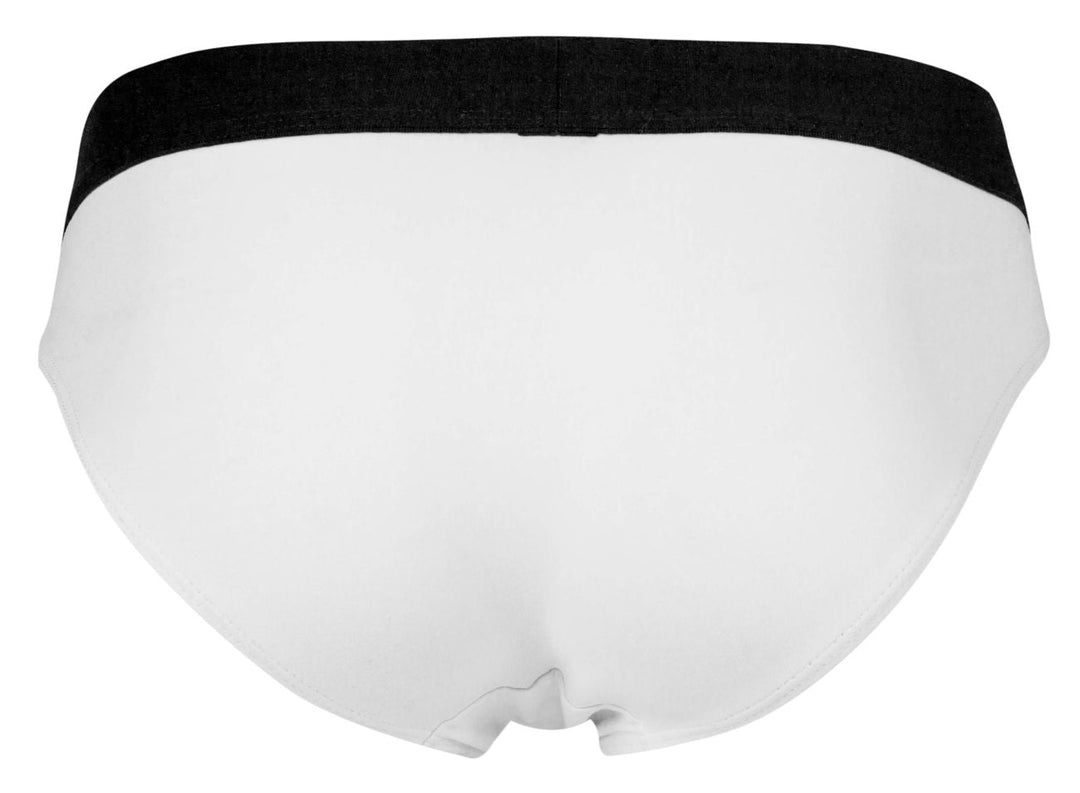 Clever Moda Origen Men's Bikini Brief in White – men's briefs