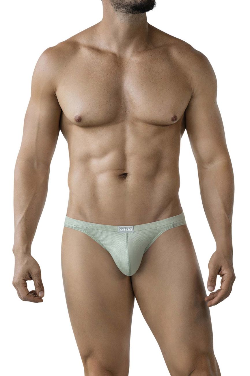 Clever Moda Reto Men's Bikini Brief in Green – men's briefs