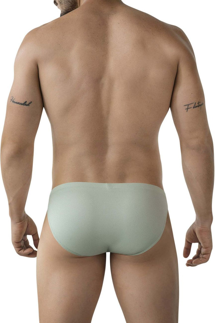 Clever Moda Reto Men's Bikini Brief in Green – men's briefs