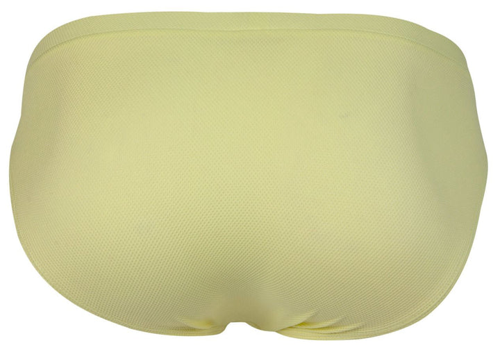 Clever Moda Reto Men's Bikini Brief in Light Yellow – men's briefs