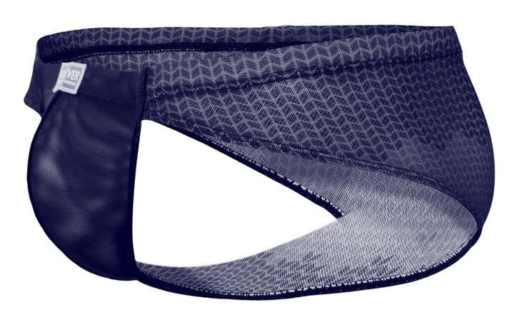 Clever Moda Mosaico Men's Bikini Brief in Dark Blue – men's briefs