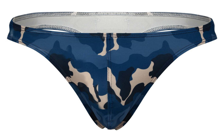 Clever Moda Almeria Men's Thong in Blue – men's thongs