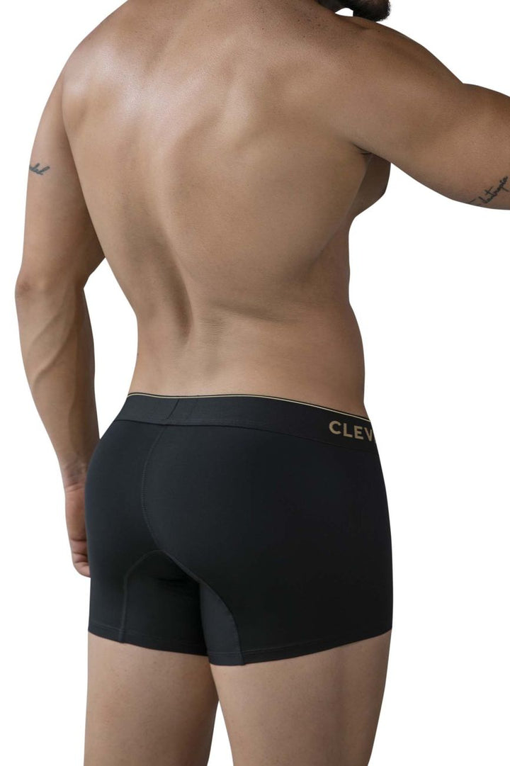Clever Moda Valladolid Men's Trunk Underwear in Black – men's trunks