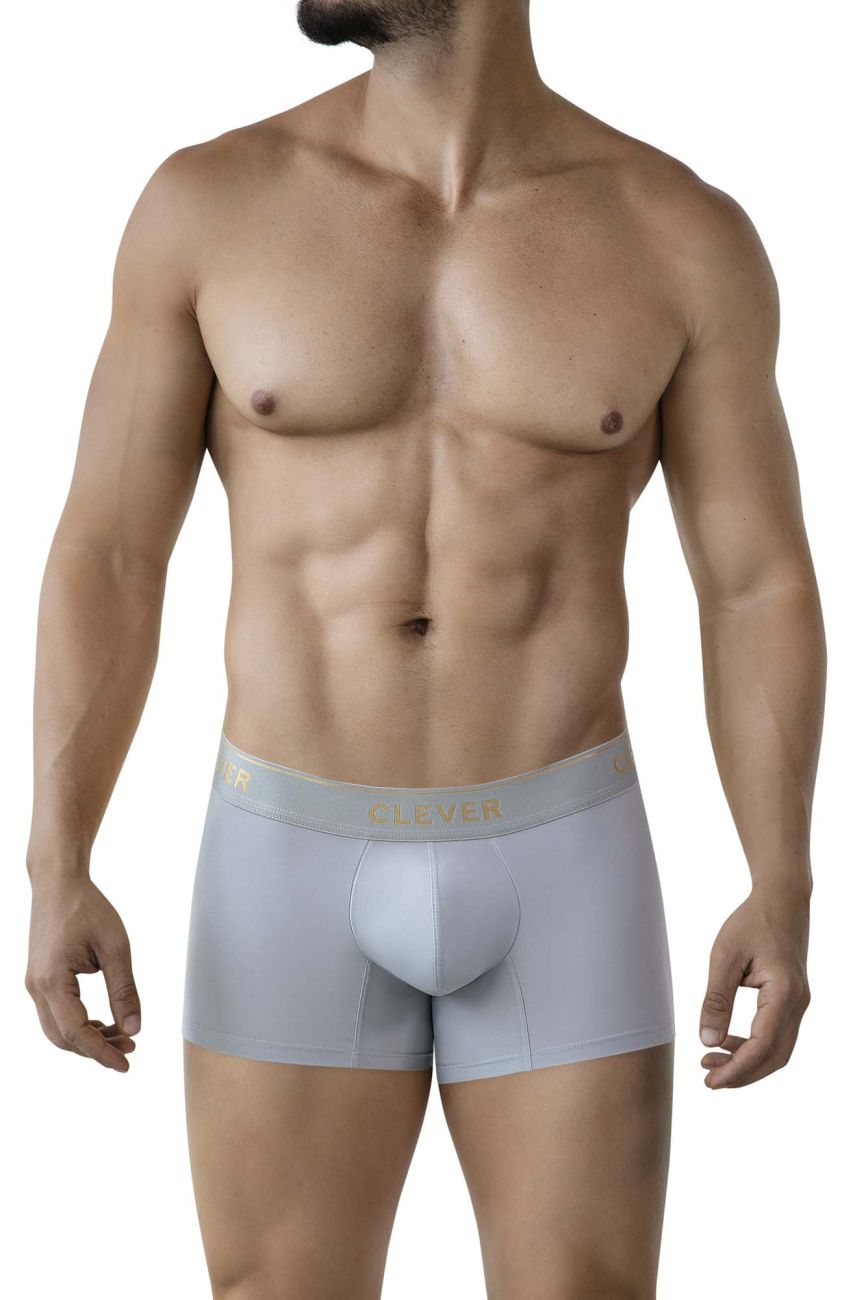 Clever Moda Valladolid Men's Trunk Underwear in Gray – men's trunks