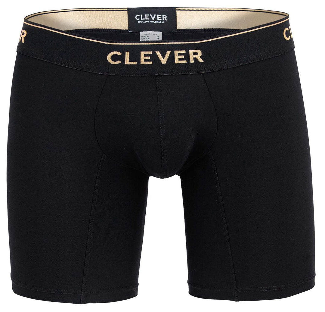 Clever Moda Valladolid Men's Boxer Brief in Black – men's boxer briefs
