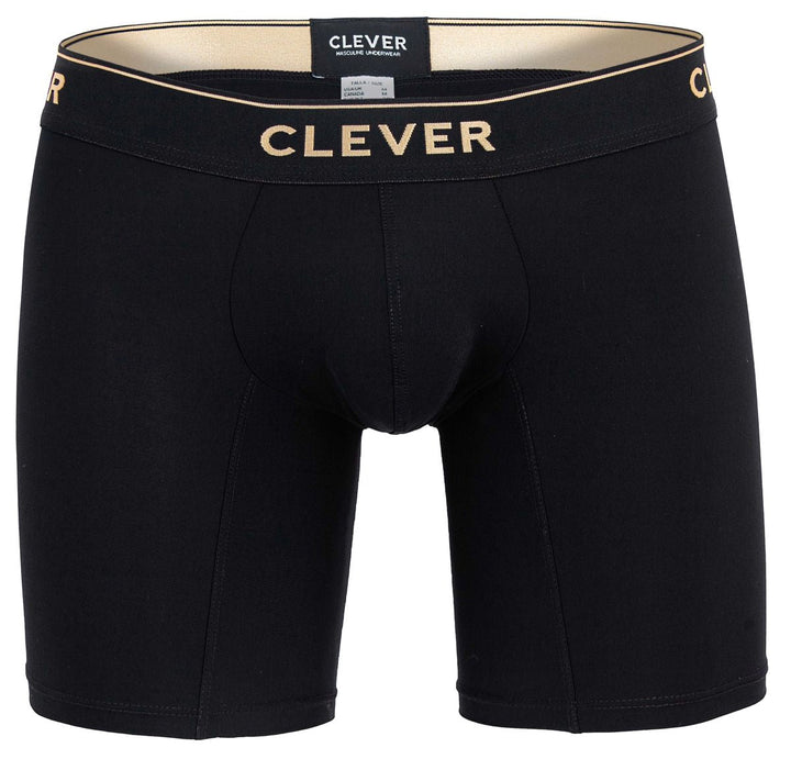 Clever Moda Valladolid Men's Boxer Brief in Black – men's boxer briefs