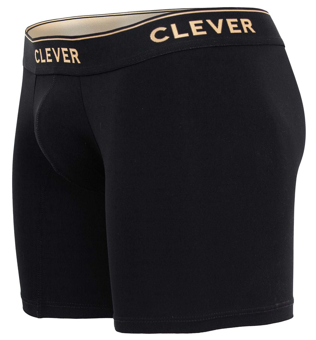 Clever Moda Valladolid Men's Boxer Brief in Black – men's boxer briefs