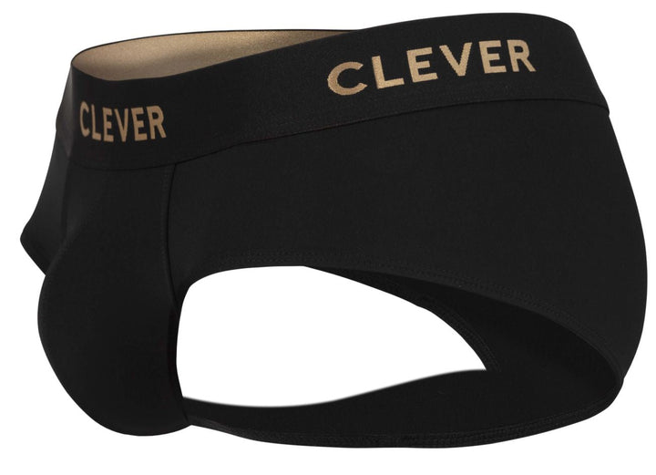 Clever Moda Valladolid Men's Bikini Brief in Black – men's briefs