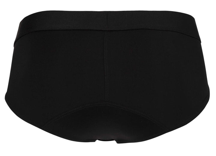 Clever Moda Valladolid Men's Bikini Brief in Black – men's briefs