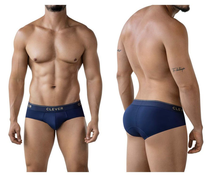 Clever Moda Valladolid Men's Bikini Brief in Dark Blue – men's briefs