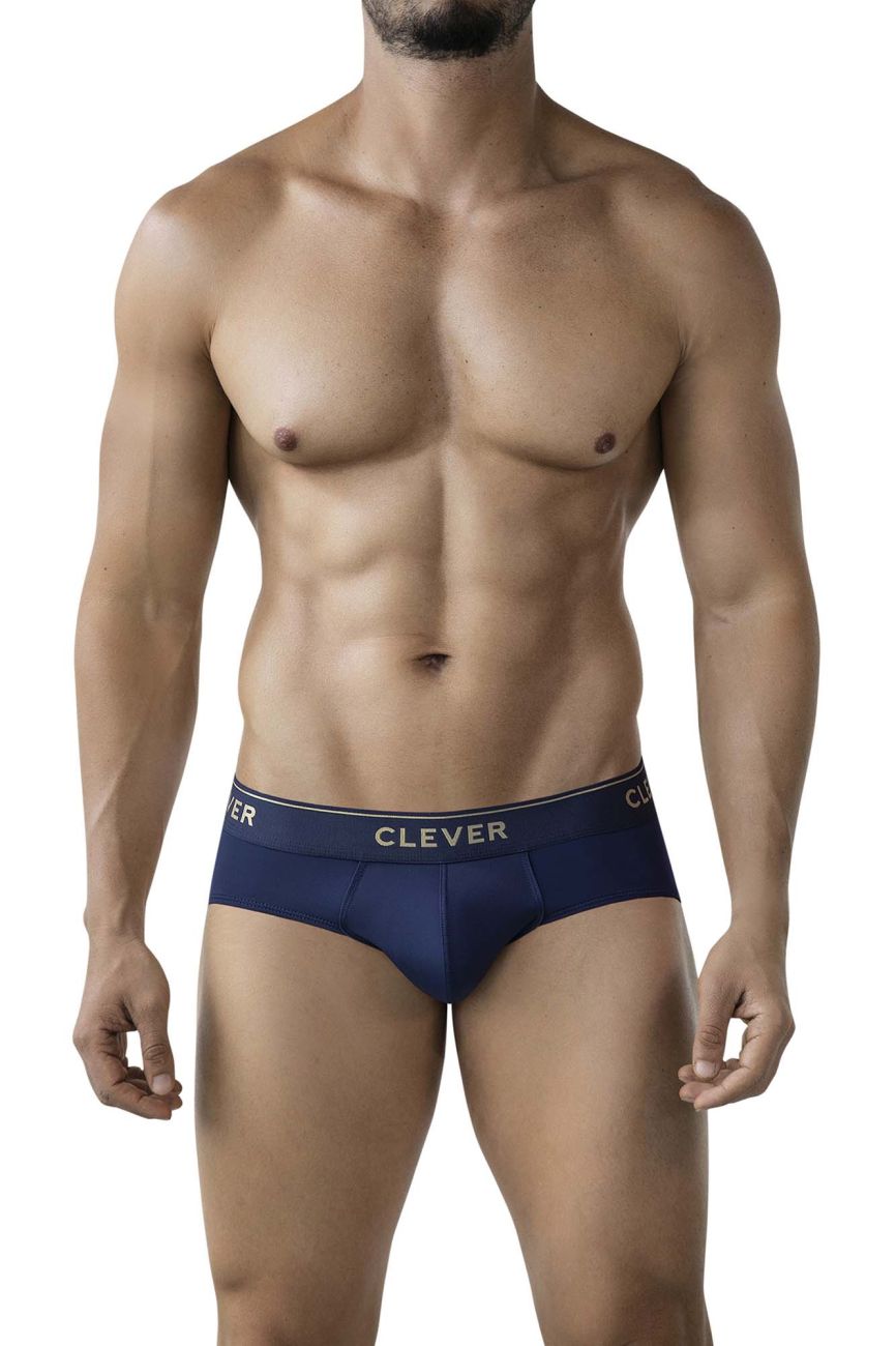 Clever Moda Valladolid Men's Bikini Brief in Dark Blue – men's briefs