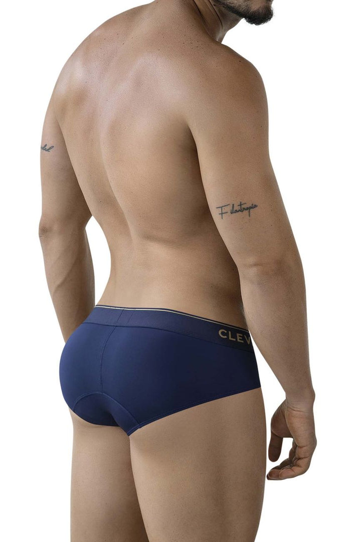 Clever Moda Valladolid Men's Bikini Brief in Dark Blue – men's briefs