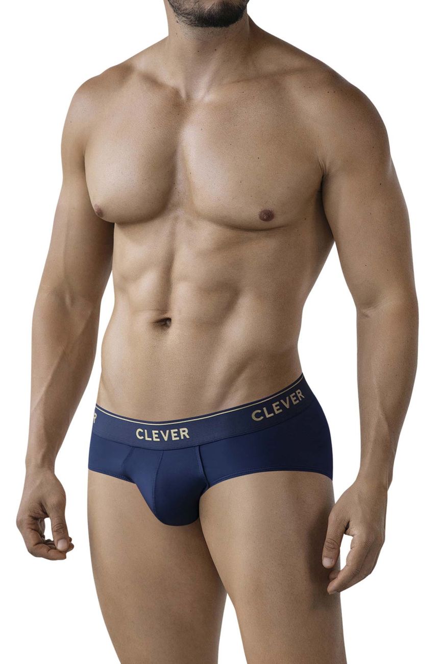 Clever Moda Valladolid Men's Bikini Brief in Dark Blue – men's briefs