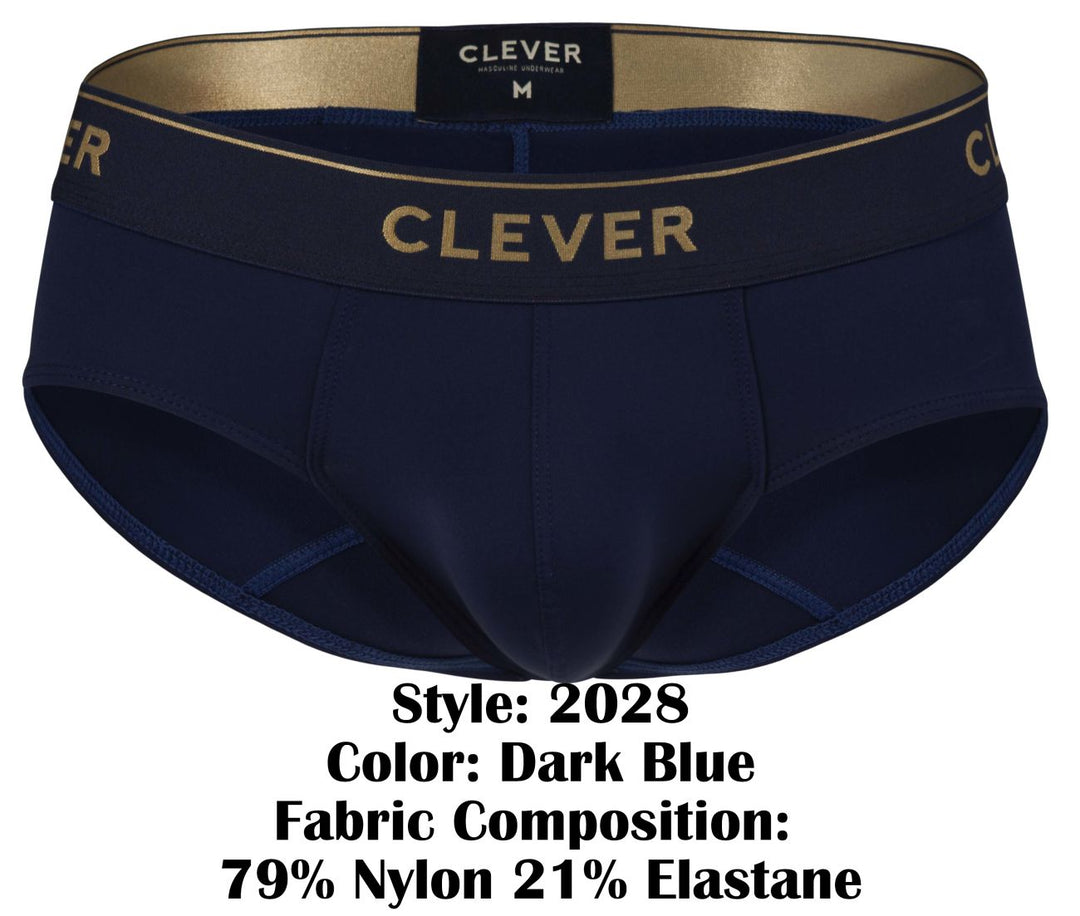 Clever Moda Valladolid Men's Bikini Brief in Dark Blue – men's briefs
