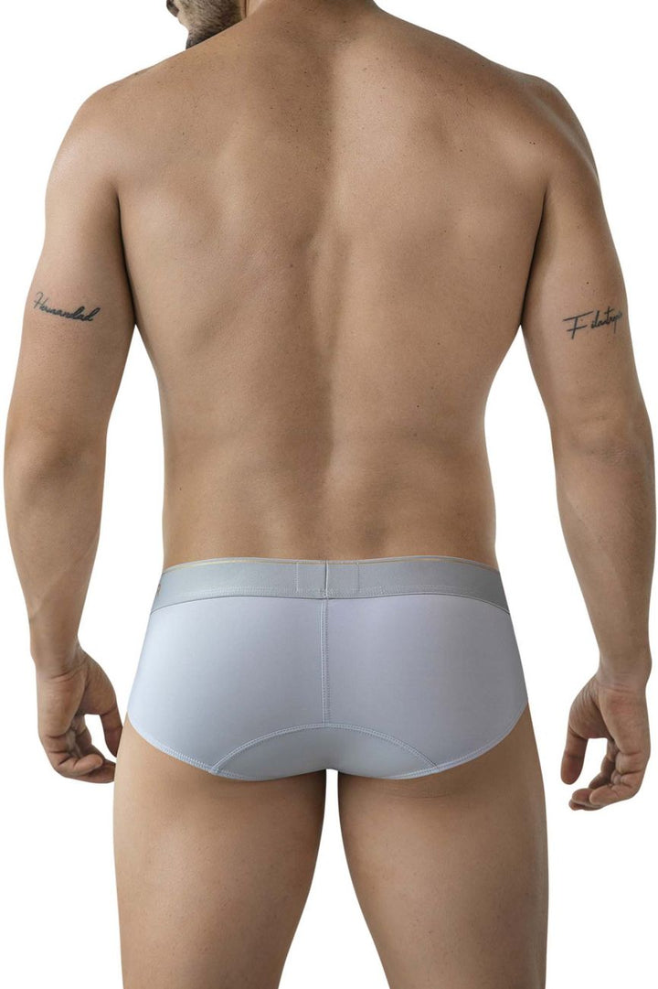 Clever Moda Valladolid Men's Bikini Brief in Gray – men's briefs