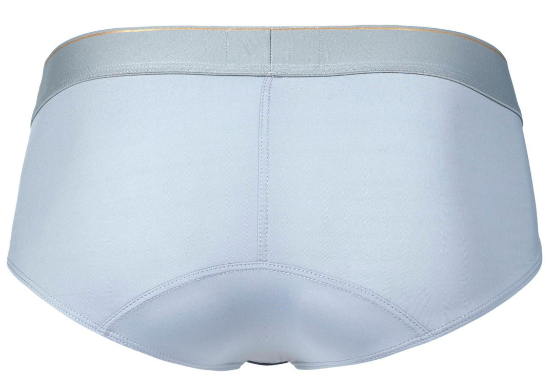 Clever Moda Valladolid Men's Bikini Brief in Gray – men's briefs