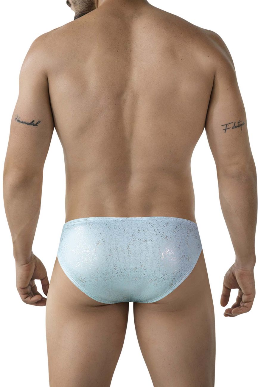 Clever Moda Galaxy Men's Bikini Brief in Blue – men's briefs