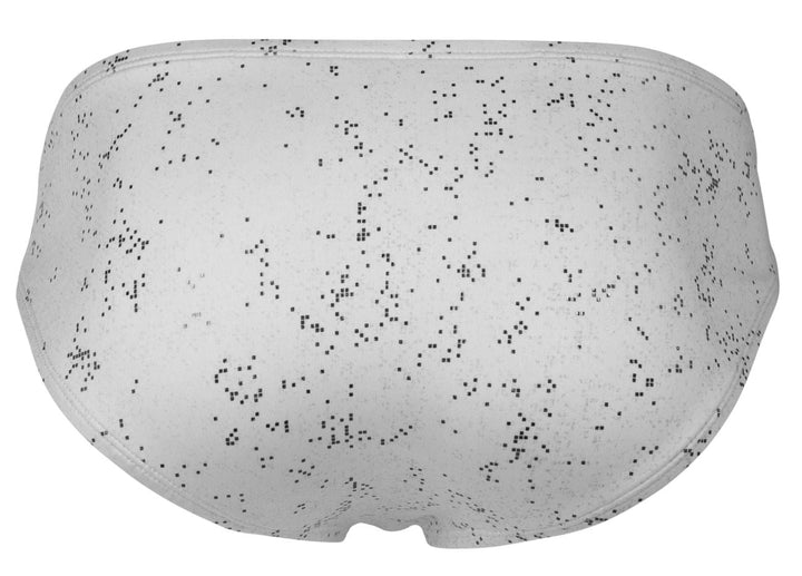 Clever Moda Galaxy Men's Bikini Brief in White – men's briefs