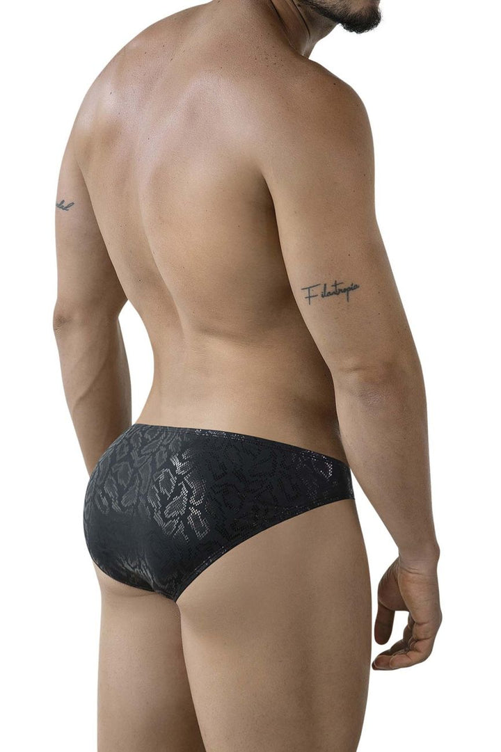 Clever Moda Luxe Men's Bikini Brief in Black – men's briefs