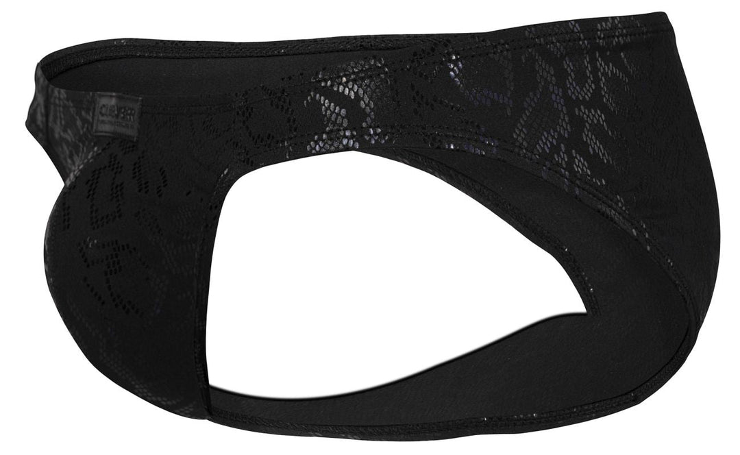 Clever Moda Luxe Men's Bikini Brief in Black – men's briefs