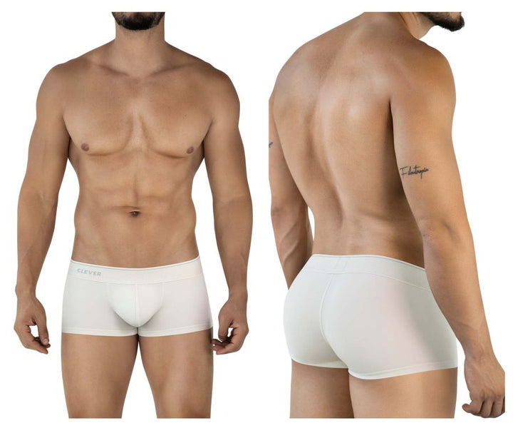 Clever Moda Mendoza Men's Trunk Underwear in Beige – men's trunks