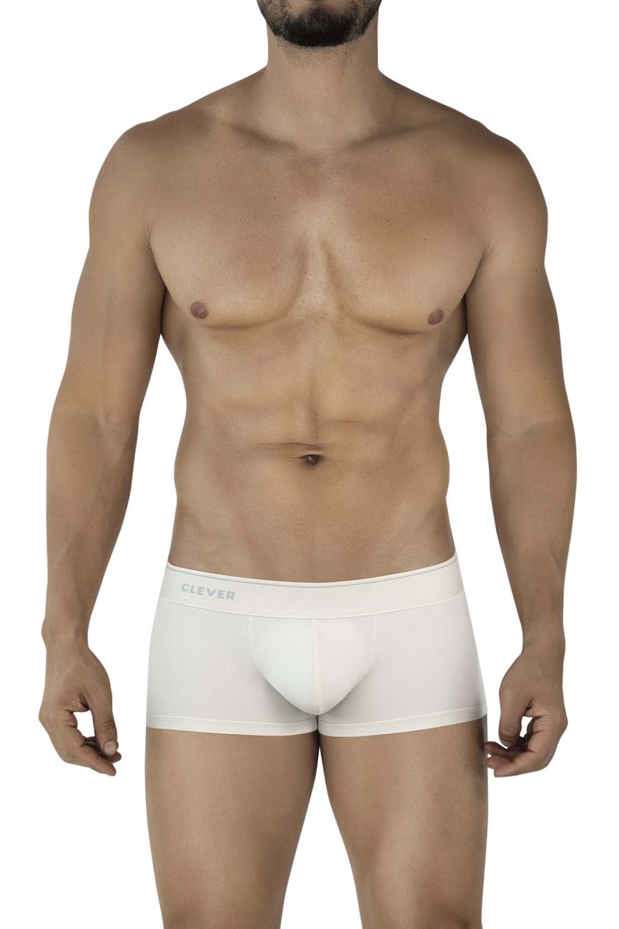 Clever Moda Mendoza Men's Trunk Underwear in Beige – men's trunks