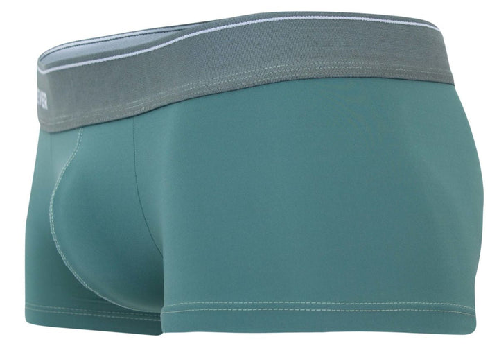 Clever Moda Mendoza Men's Trunk Underwear in Green – men's trunks