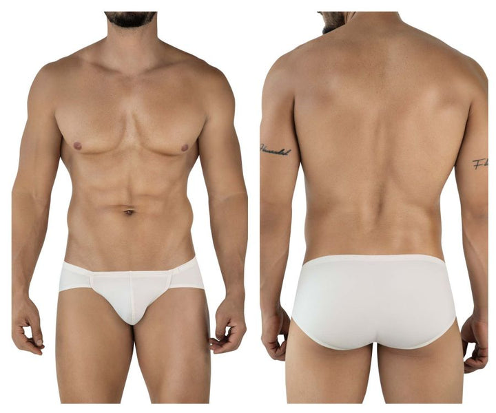 Clever Moda Mendoza Men's Bikini Brief in Beige – men's briefs