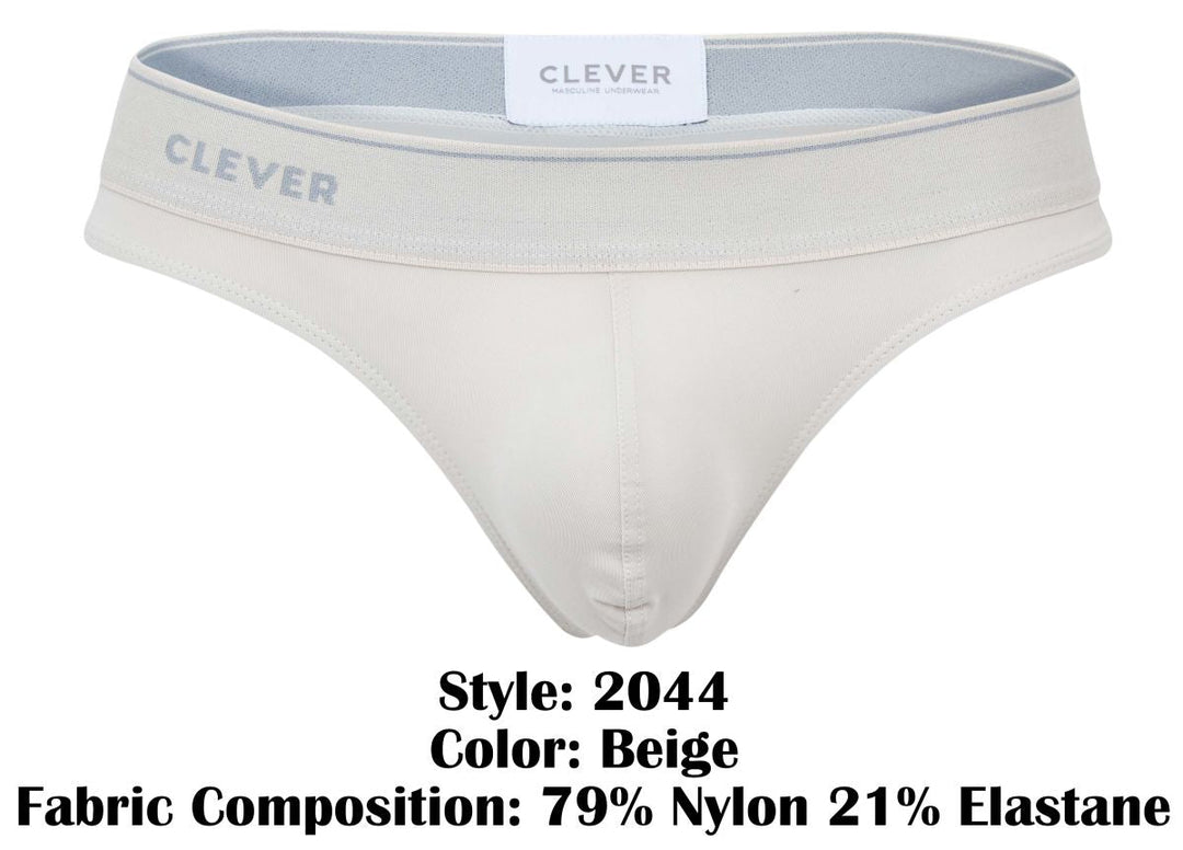 Clever Moda Mendoza Men's Thong in Beige – men's thongs