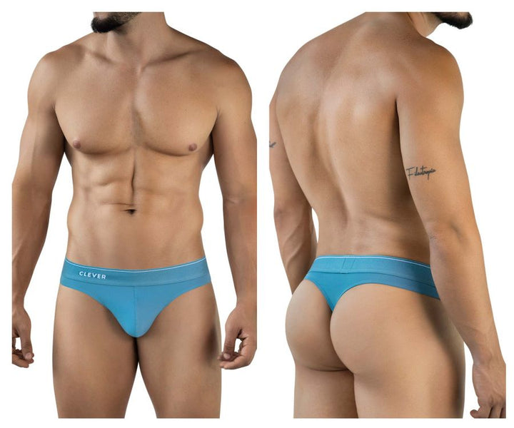 Clever Moda Mendoza Men's Thong in Blue – men's thongs