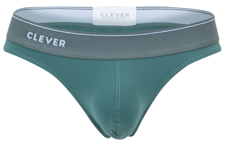 Clever Moda Mendoza Men's Thong in Green – men's thongs