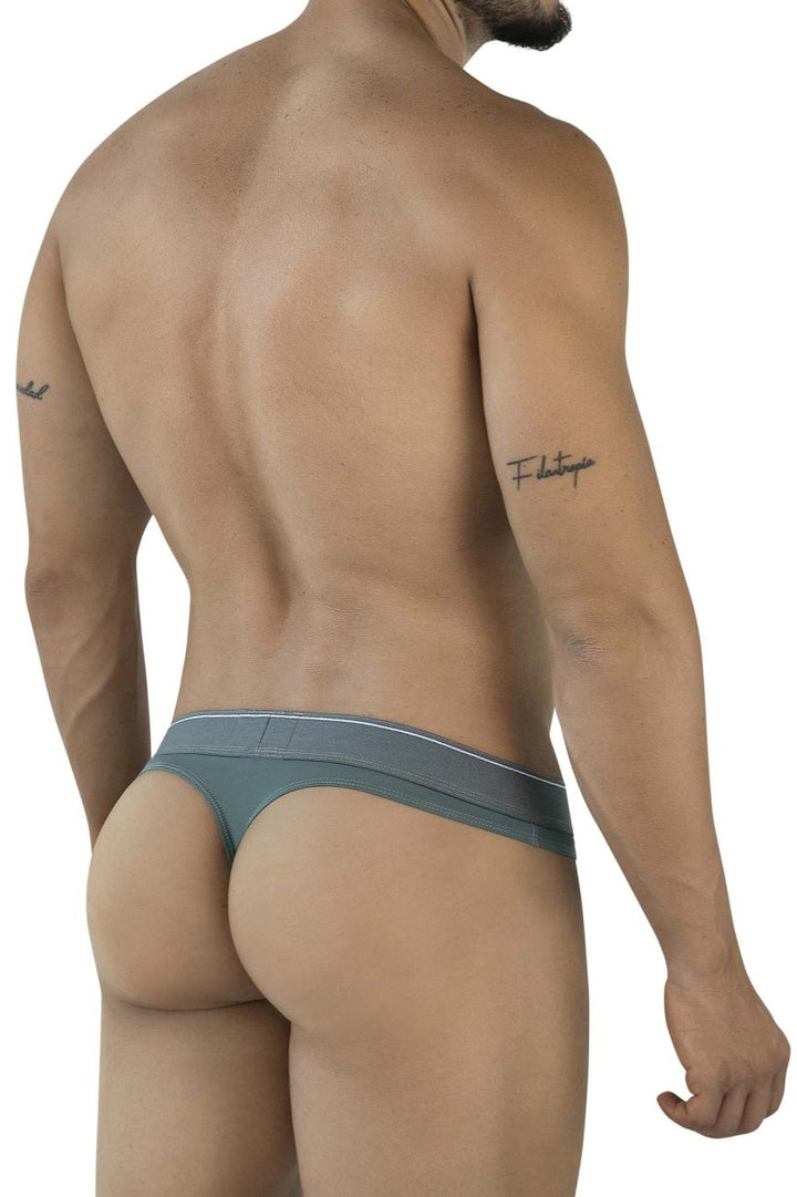 Clever Moda Mendoza Men's Thong in Green – men's thongs