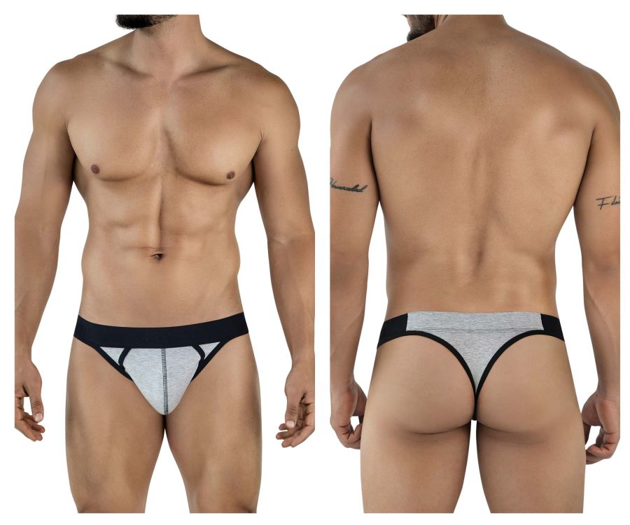 Clever Moda Catamarca Men's Thong in Dark Gray – men's thongs