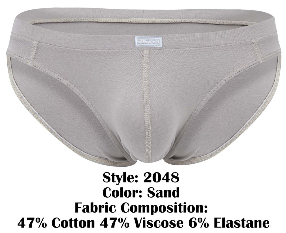 Clever Moda Cordoba Men's Bikini Brief in Sand – men's briefs