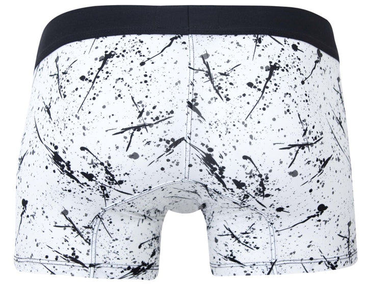 Clever Moda Brochazos Men's Trunk Underwear in Black – men's trunks