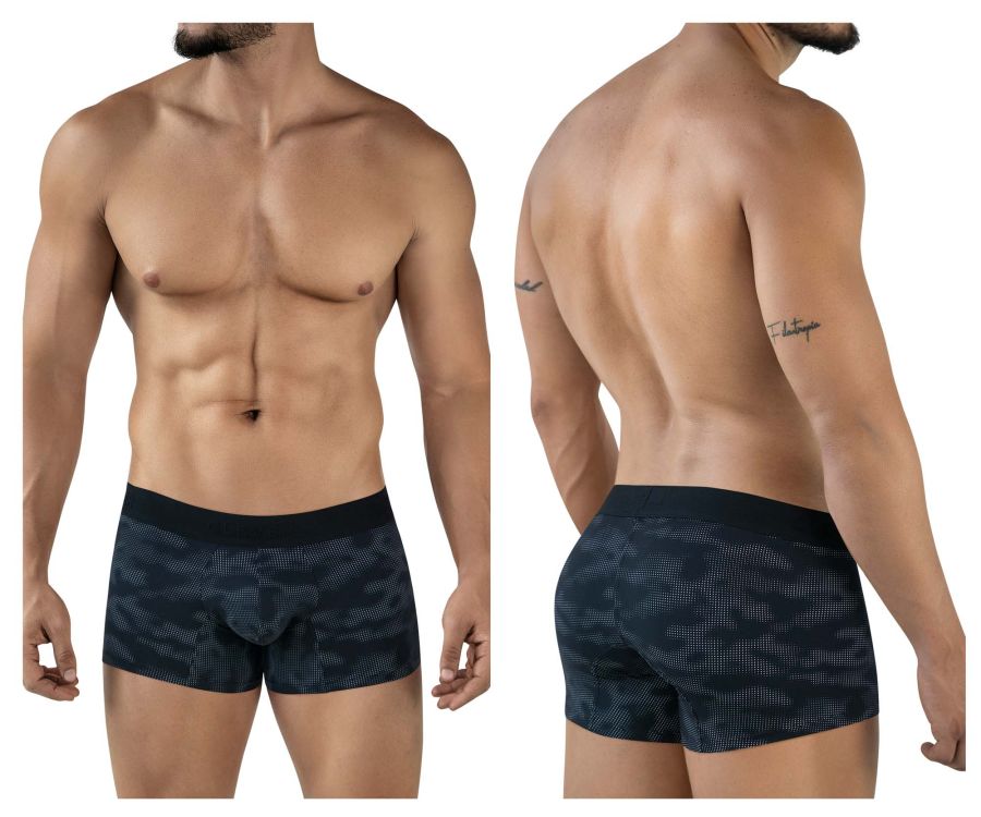 Clever Moda Militar Men's Trunk Underwear in Black – men's trunks