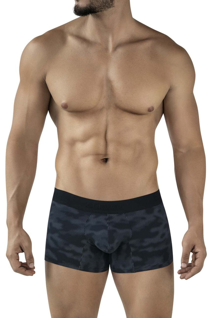 Clever Moda Militar Men's Trunk Underwear in Black – men's trunks