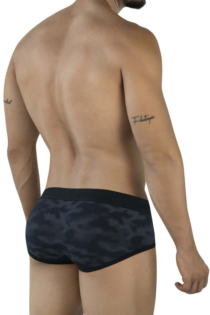 Clever Moda Militar Men's Bikini Brief in Black – men's briefs