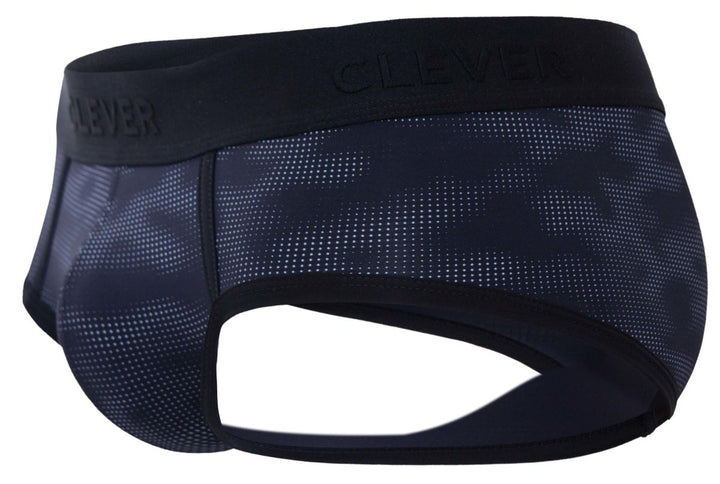 Clever Moda Militar Men's Bikini Brief in Black – men's briefs